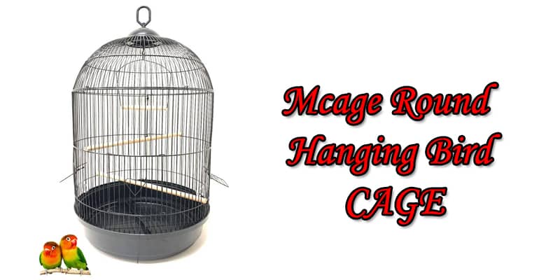 Mcage Round Hanging Bird CAGE